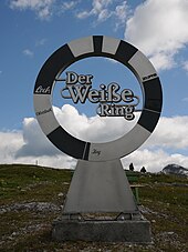 Sign for the White Ring circuit Der Weisse Ring.JPG