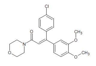 <span class="mw-page-title-main">Dimethomorph</span> Chemical compound