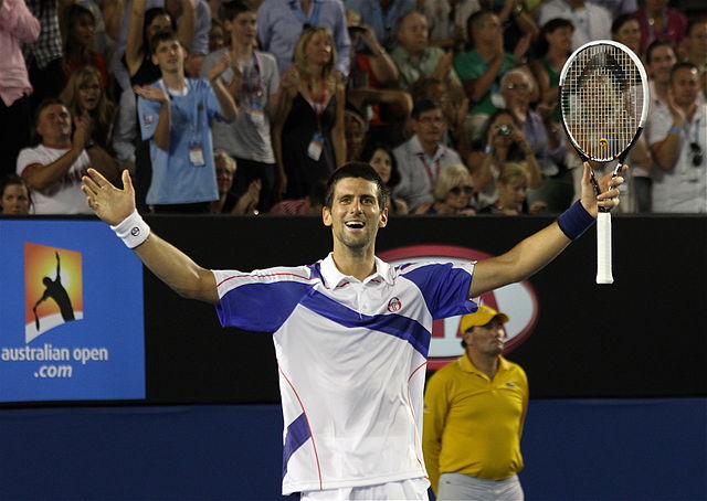 A férfitorna győztesének, Novak Đokovićnak ez volt a harmadik tornagyőzelme az Australian Openen