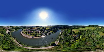 Donaufähre Stausacker 360°