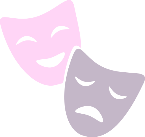 theater masks png
