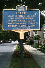 Dublin Tarihi İşaretleyici Saratoga Springs NY.jpg