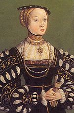 Miniatiūra antraštei: Elžbieta Habsburgaitė (1526-1545)