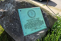 Equality Park plaque, Newport RI.jpg