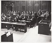 Ernst Biberstein pleads not guilty during the Einsatzgruppen Trial.jpg