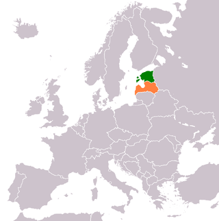 <span class="mw-page-title-main">Estonia–Latvia relations</span> Bilateral relations of Estonia and Latvia