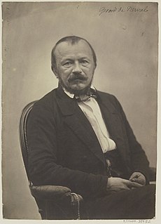 <span class="mw-page-title-main">Gérard de Nerval</span> French writer, poet, essayist and translator