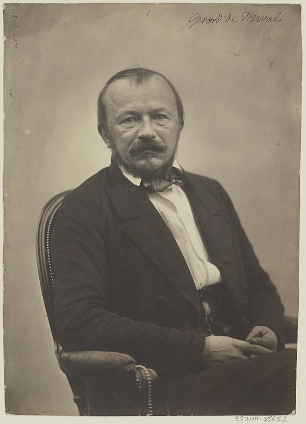 Gérard de Nerval, by Nadar