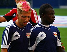 Kevin Kampl et Sadio Mané avec le Red Bull Salzbourg en 2012.