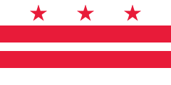 The Flag of the District of Columbia