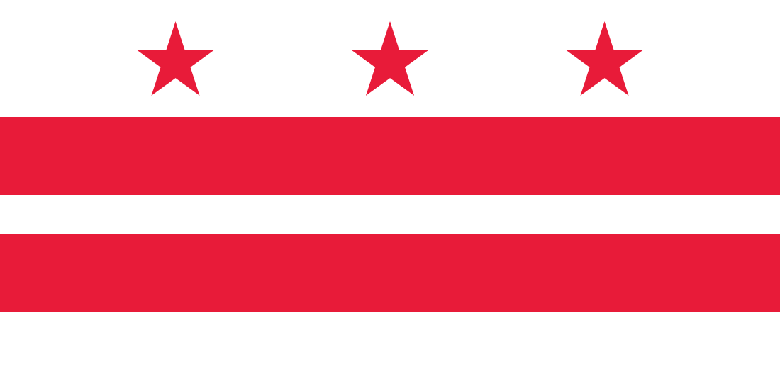 File:Flag of Washington, D.C.svg