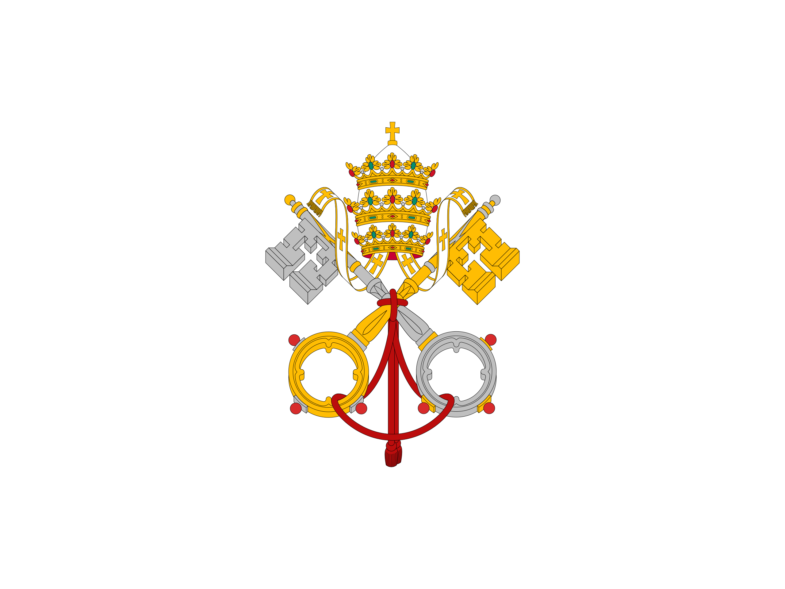 ファイル:Flag of the Papal States (1803-1825).svg - Wikipedia