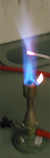 Flame test for lead