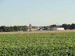 Skyline of Flavigny (Marne)