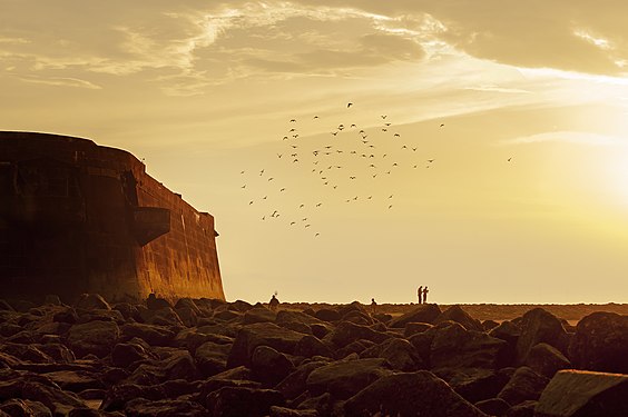 3rd: Fort Perch Rock, New Brighton at Sunset