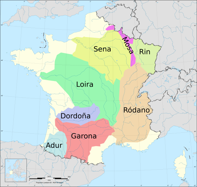 File:France drainage basins-es.svg