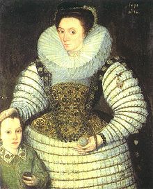 Robert Devereux as a child with his mother Frances Walsingham, countess of Essex
by Robert Peake the elder, 1594 Frances Walsingham.jpg