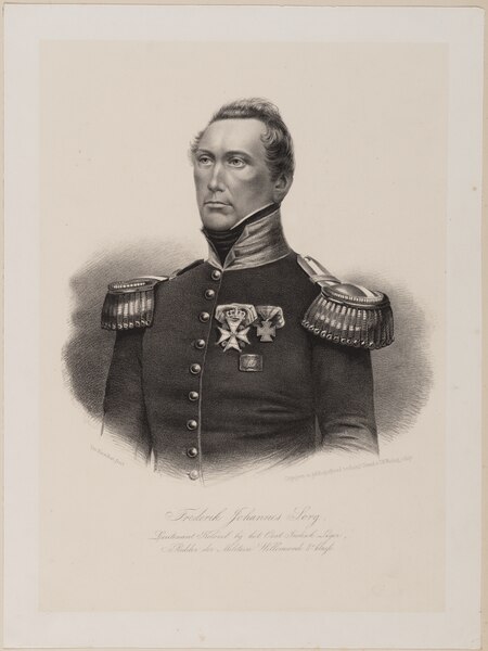 File:Frederik Johannes Sorg, Luitenant-Kolonel bij het Oost-Indisch Leger, Ridder der Militaire Willemsorde 3e klasse, KITLV 47A27.tiff