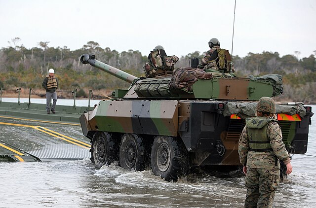 AMX-10RC, a modern armored car of the French Army