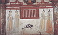 Des vêtements de style Tang-Song ; Tombe de Xu Congyun, dynastie Liao.