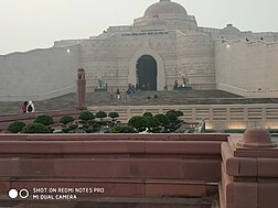 Front View of Ambedkar Stupa Front view of Samajik Pariwartan Sthal.jpg