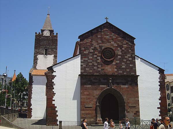 Cathedral of Funchal (Sé Cathedral), constructed under the orders of D. Manuel, Duke of Beja, dating back to the 15th century