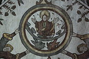 English: Fresco in Gökhems church