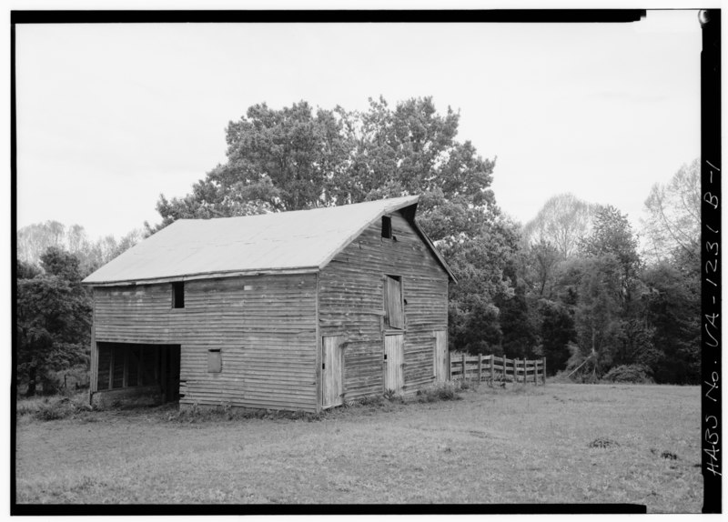 File:GENERAL VIEW OF BARN AND ENVIRONS - Hard Bargain, Barn, Routes 695, 636 and 613 vicinity, Trevilians, Louisa County, VA HABS VA,55-TREV.V,6B-1.tif