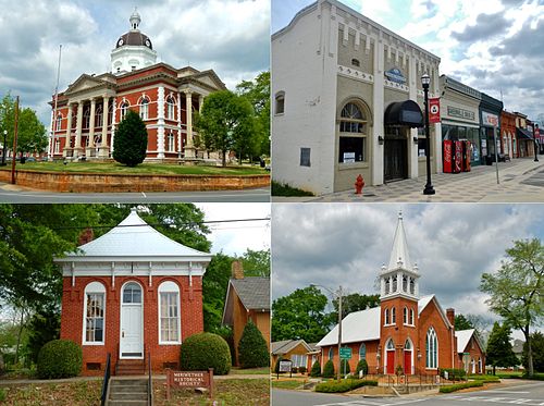 The Greenville Historic District was added to the National Register of Historic Places on March 16, 1990.