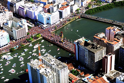 Recife Carnival, in the capital city of the State of Pernambuco, Recife