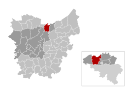 Wachtebeke - Carte