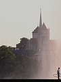 Geneve cathedrale Jet d'eau 2011-09-02 19 37 57 PICT4456.JPG