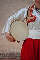 Girl holding old folk musical instrument by Stefan3112