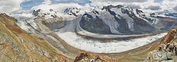 Glaciers from Gornergrat