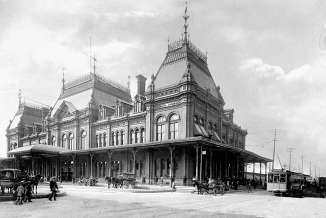 Grand Trunk's Bonaventure Station, Montreal, 1900s