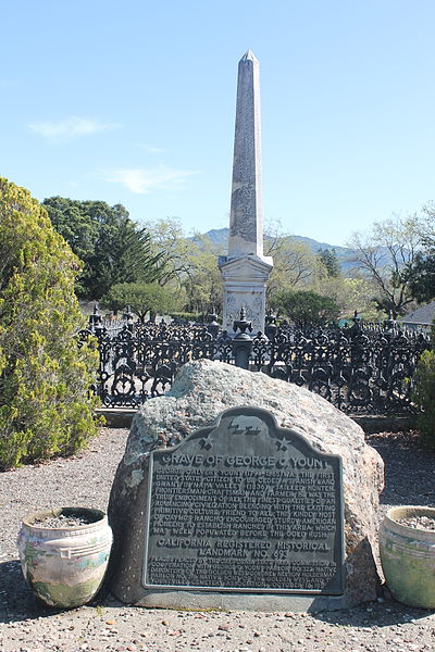 File:Gravemarker 6 in the George C. Yount Pioneer Cemetery and Ancient Indian Burial Grounds Established in 1848.JPG