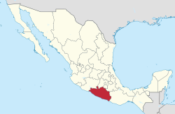 Guerrero - Lokalizacija