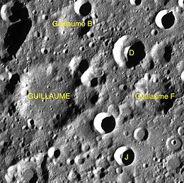 Craterele satelite Guillaume map.jpg