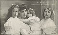 H. K. H. Prinsessan Ingeborg med Prinsessorna Margareta, Märta och Astrid (1910) (3322871211).jpg