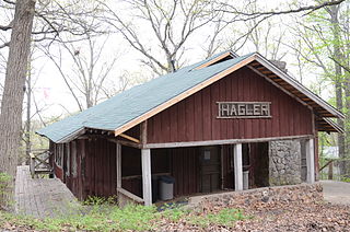 Hagler-Cole Cabin Historic house in Arkansas, United States