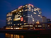 Spiegel headquarters since 2011, Hamburg Hamburg.Spiegel.nordwest.abends.wmt.JPG