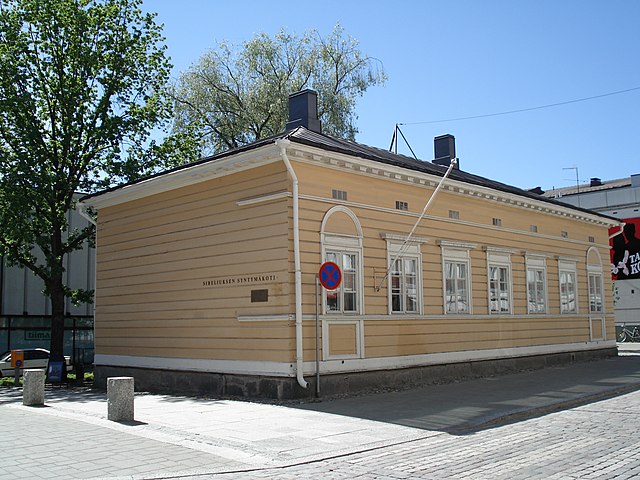 Sibelius's birthplace in Hämeenlinna