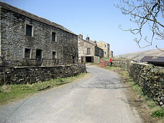 West Stonesdale Hamlet in North Yorkshire, England