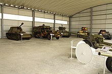 Some of the tanks used during the Spanish civil war at the Museum of Armored Media located at the El Goloso military base (Madrid). In the background two T-26s, each with a color scheme (Republican/Nationalist) and on the right a Panzer I. On the far left a Verdeja.