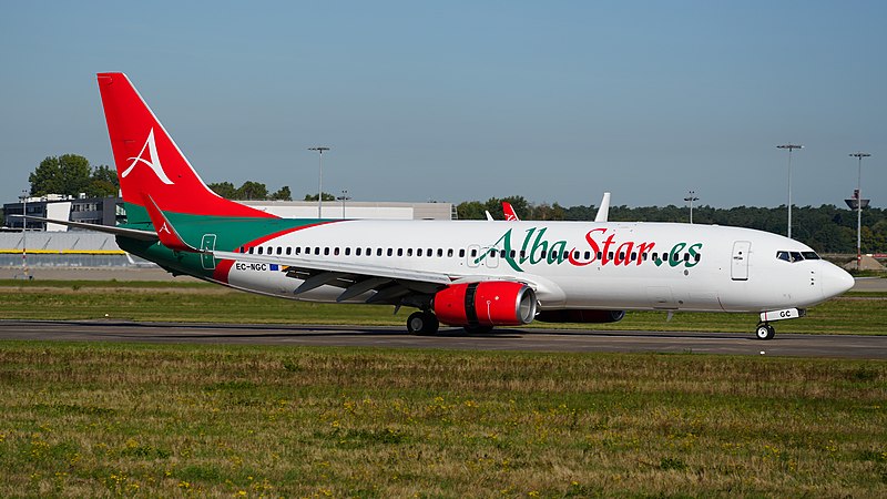 File:Hannover Airport Alba Star Boeing 737-809(WL) EC-NGC (DSC04925).jpg