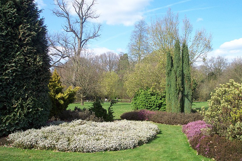 File:Harris Garden Beds in April.jpg