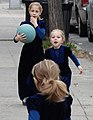 Hasidic Girls at Play - Borough Park - Hasidic District - Brooklyn - New York - USA (10389329736).jpg