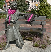 Skulptur Heidekönigin in Schneverdingen