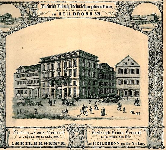 Heilbronn, Gasthaus zur Sonne, 1851, W. Menges.jpg