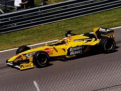 ハインツ＝ハラルド・フレンツェンがドライブする199、1999年カナダグランプリ